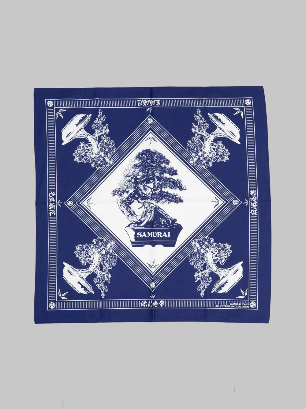 Samurai Jeans Bonsai Bandana Navy