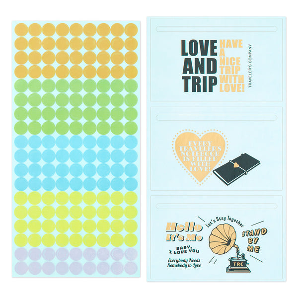 Traveler's Notebook Customize Sticker Set for 2025 Diary