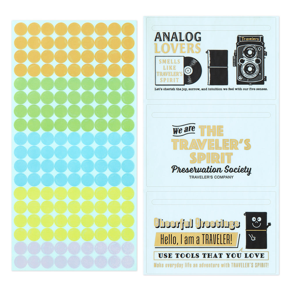 Traveler’s Notebook Customize Sticker Set – 2026 Diary