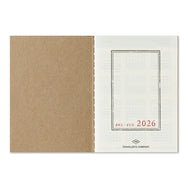 Traveler’s Notebook Weekly Refill 2026 – Passport Size