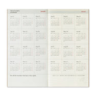 Traveler’s Notebook Weekly Vertical Refill 2026 – Regular Size
