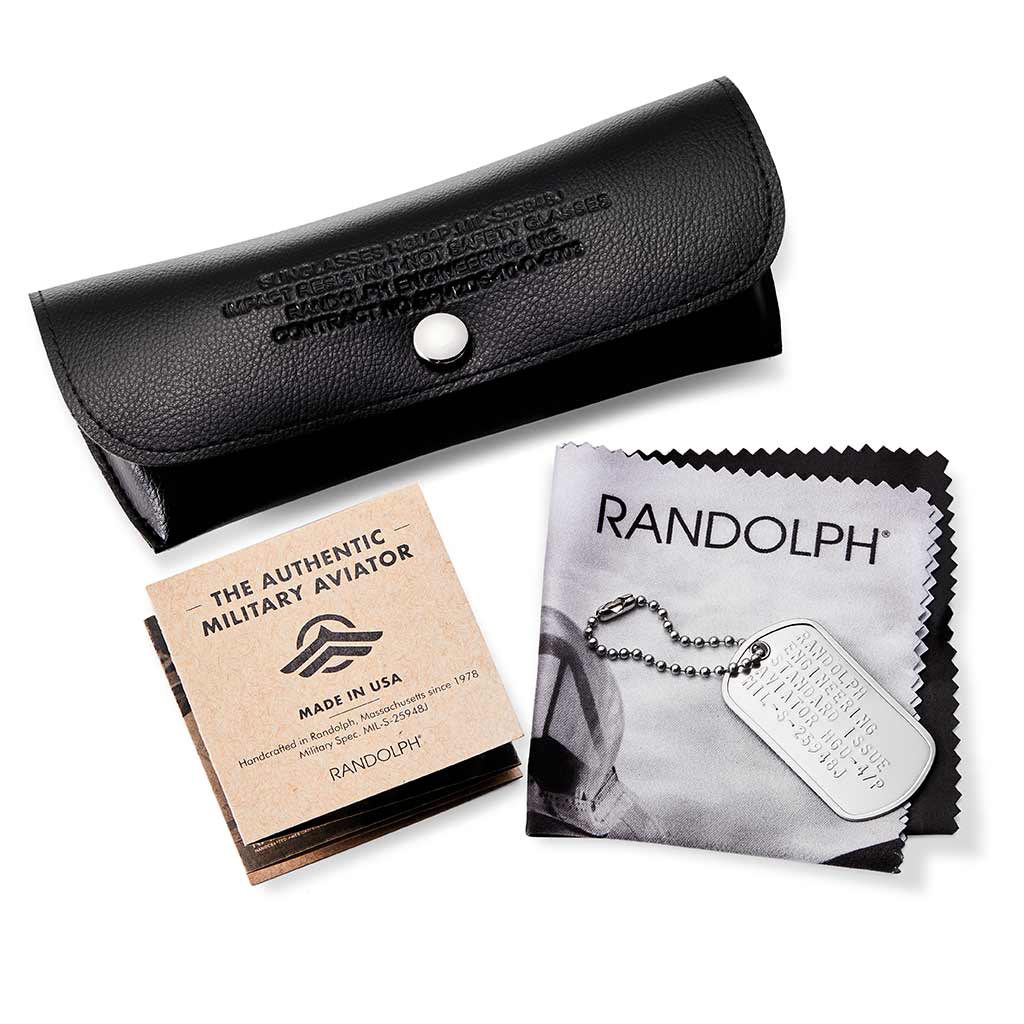 Randolph Aviator Military Special Edition - Matte Black / SkyTec™ Glass - American Gray