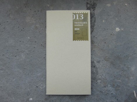 Midori 013 - Light weight Paper