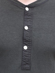 Homespun Knitwear Coalminer L/S Aged Black