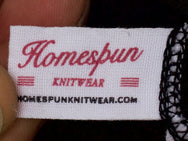 Homespun Knitwear Coalminer L/S Aged Black