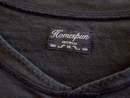 Homespun Knitwear Coalminer L/S Aged Black