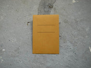 Midori Kraft Envelope S Orange Vertical