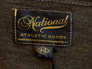 National Athletic Goods Athletic Tee Olive