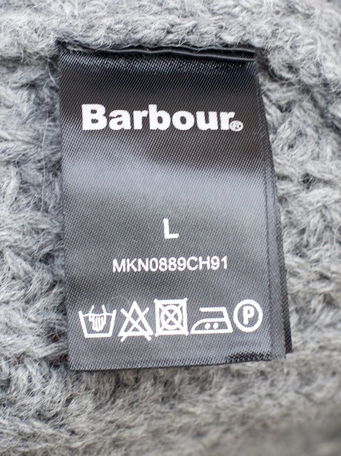 Barbour x White Mountaneering Finhara Crew Neck Charcoal