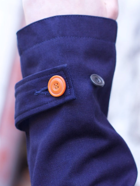 Soulive Indigo Chino Work Coat