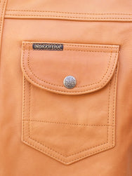 Indigofera Fargo Cognac Leather