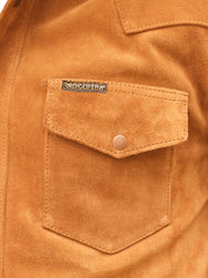 Indigofera Howley Shirt Cognac Suede