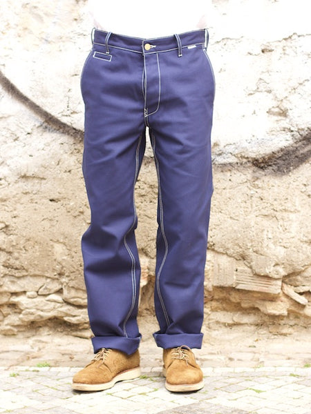 Eat Dust Clothing Service Chinos Electric Blue