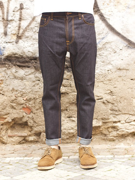 Nudie jeans Brute Knut Dry Navy Comfort