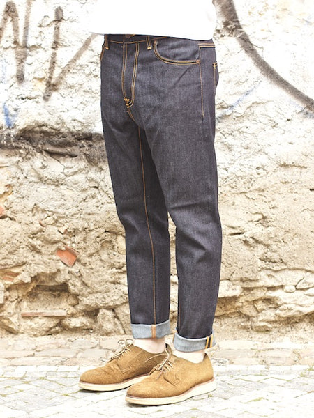 Nudie jeans Brute Knut Dry Navy Comfort