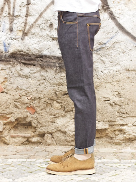 Nudie jeans Brute Knut Dry Navy Comfort