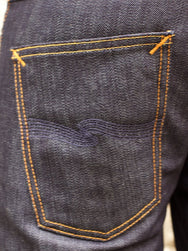 Nudie jeans Brute Knut Dry Navy Comfort