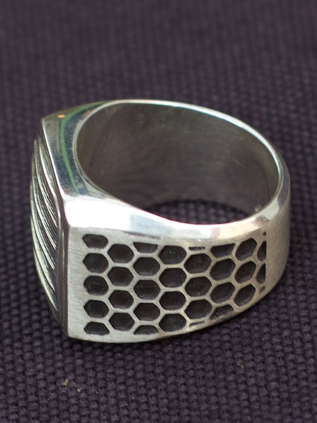 Rebel Heart Foundry ‘Killer’ Silver Signet style ring