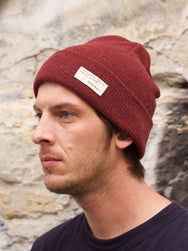 Nudie jeans Liamsson Beanie Burnt Red