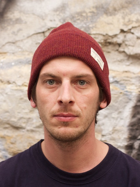 Nudie jeans Liamsson Beanie Burnt Red