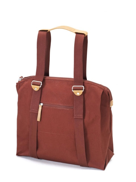 Qwstion Bags Simple Ziptote Organic Redwood