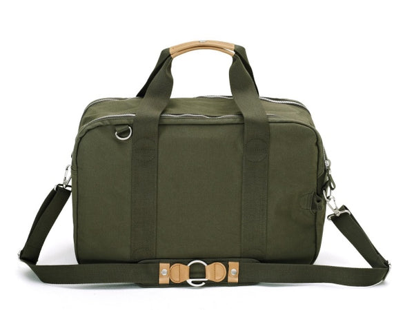Qwstion Bags Weekender Organic Forest Green