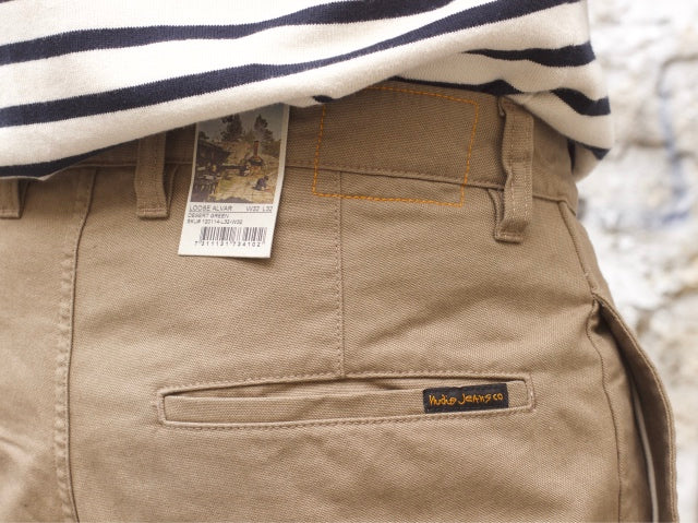 Nudie Jeans Loose Alvar Desert Green
