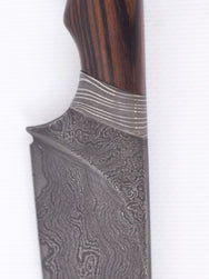 Anton Vadovič Damascus knife, Eben Macasar