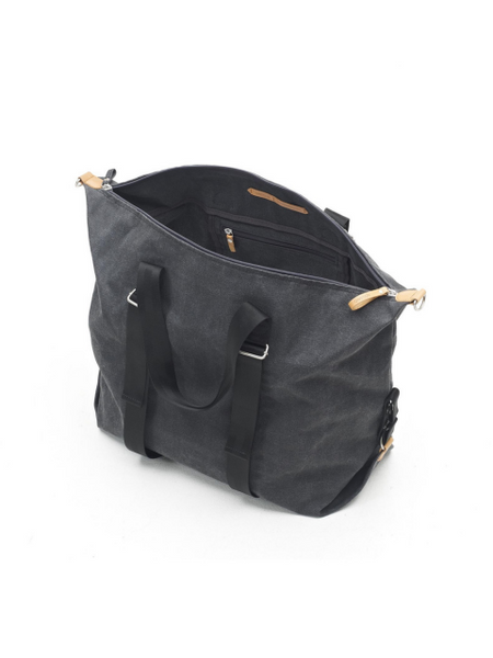 Qwstion Bags Simple Holdall Washed Black