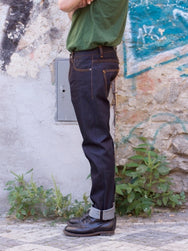 Nudie Jeans Dude Dan Dry Midnight Selvage