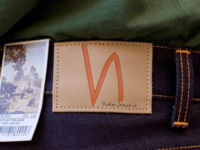 Nudie Jeans Dude Dan Dry Midnight Selvage