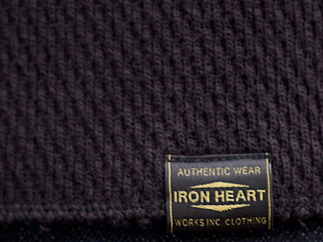 iron Heart IHTL-1700v1 Crew Neck Thermal Sweater Black