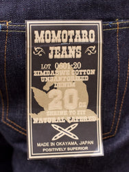 Momotaro Jeans 0601-20 Zimbabwe Cotton 20 oz.