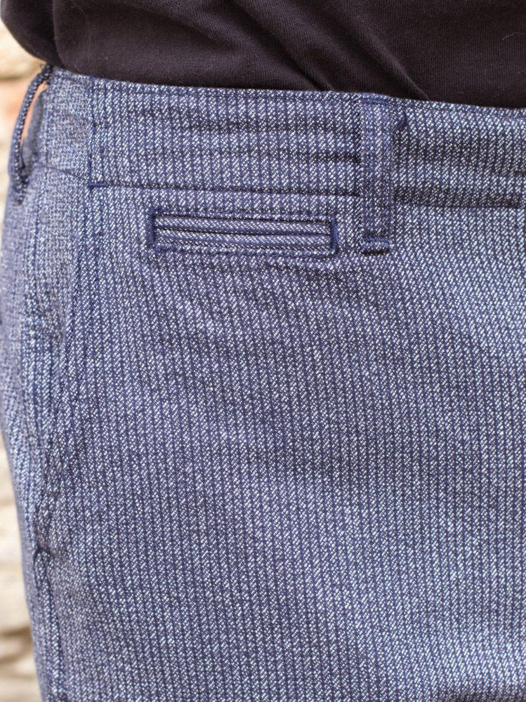 Japan Blue JB7055 Brooklyn Trousers Covert Stripe