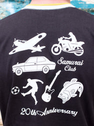 Samurai Jeans SCT18-103 Samurai Club Tricolor T-shirt