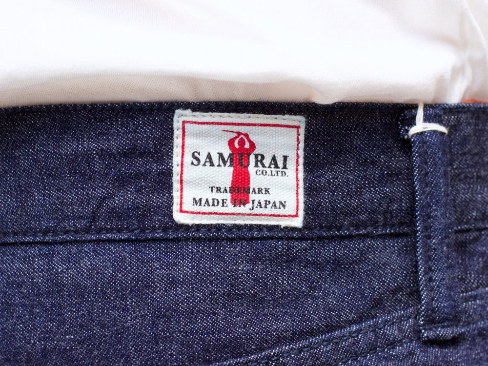Samurai Jeans SJBSP18-D Denim Baker Shorts