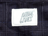 Nine Lives Short-Circuit Check Shirt Shadow Country