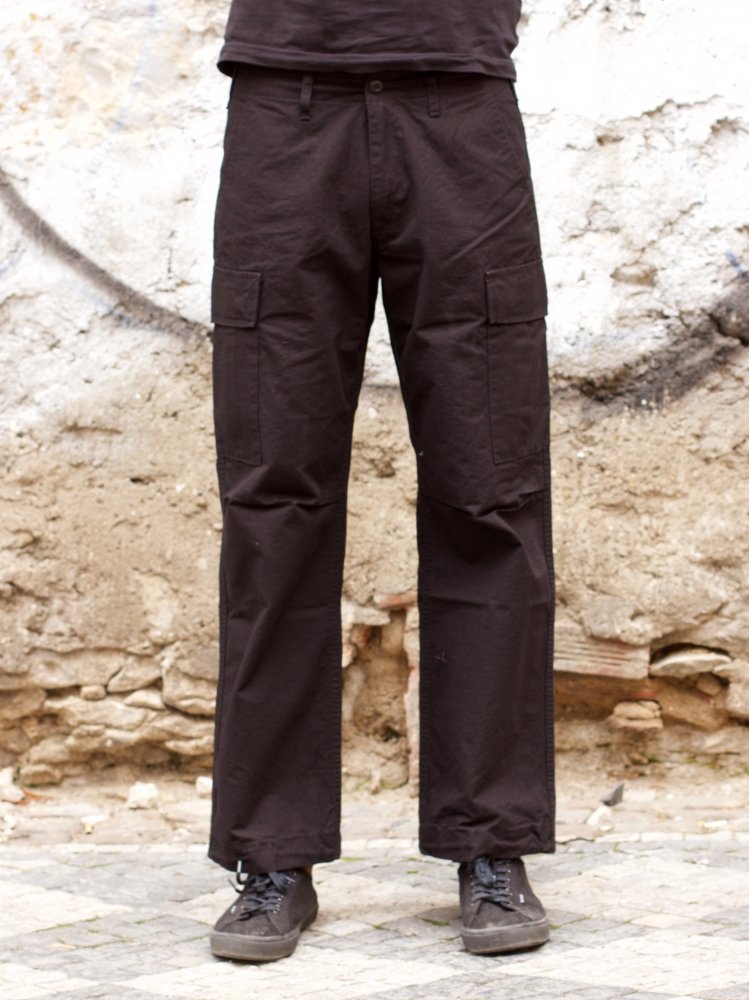 Japan Blue JB1700 Military Cargo Pants Black1