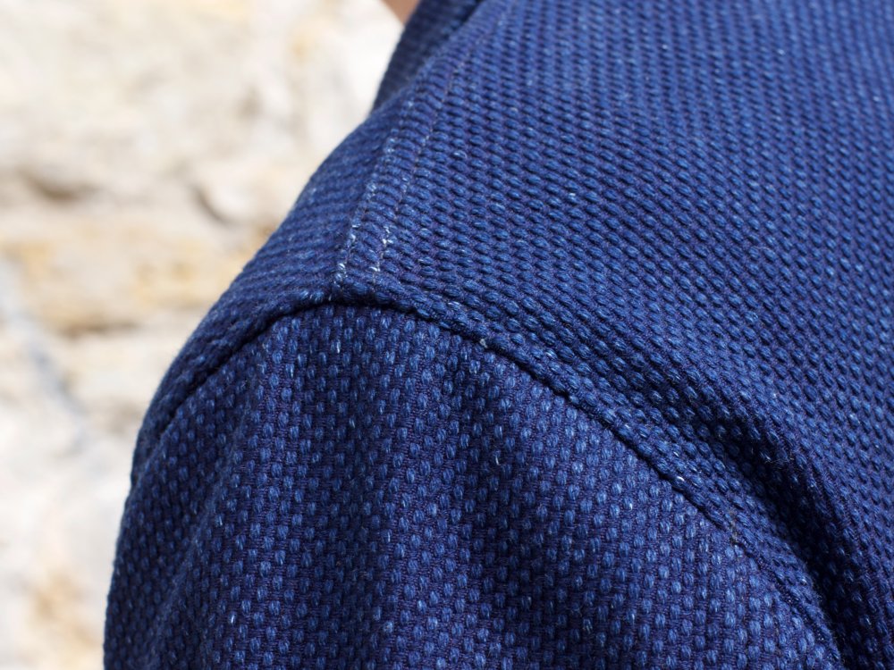 Momotaro 03-110 Indigo Sashiko Tailored Jacket