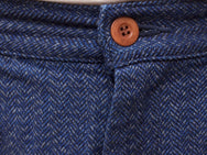 Momotaro Jeans 01-062 Twill Herringbone Tapered Trousers
