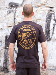 Filson Outfitter Graphics Tee Faded Black