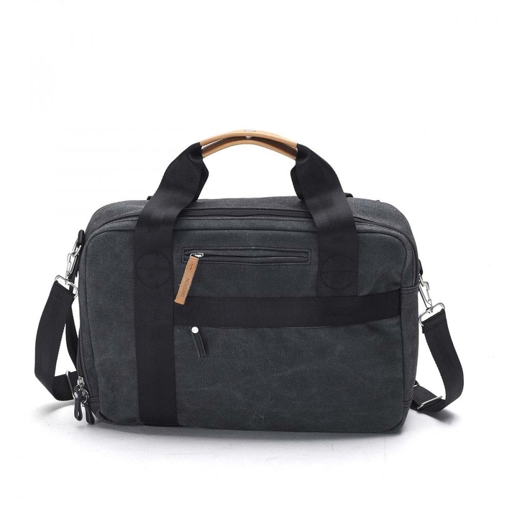 Qwstion Bags Office Bag Washed Black