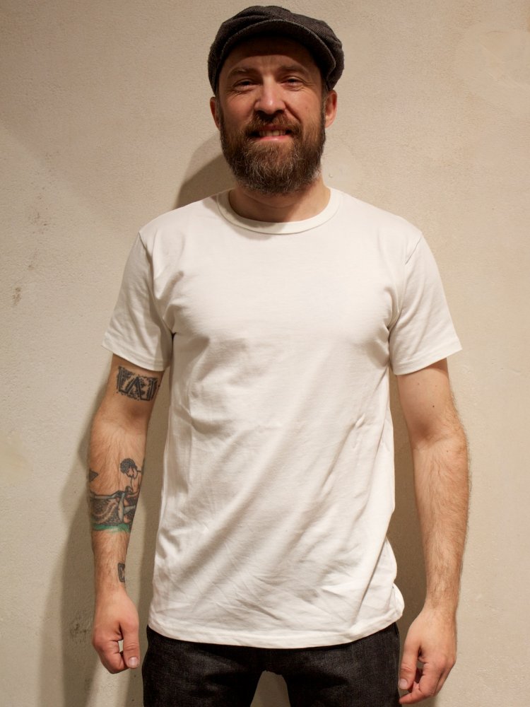 3sixteen Heavy Weight Plain Tee Shirt White