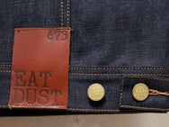 Eat Dust Clothing Vest 736 Raw Denim