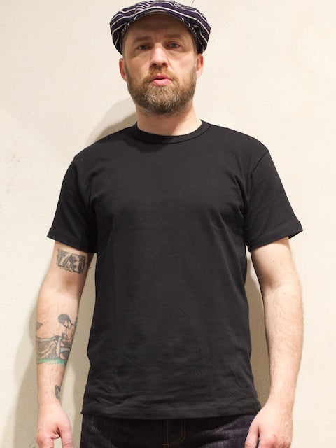 3sixteen Heavy Weight Plain Tee Shirt Black