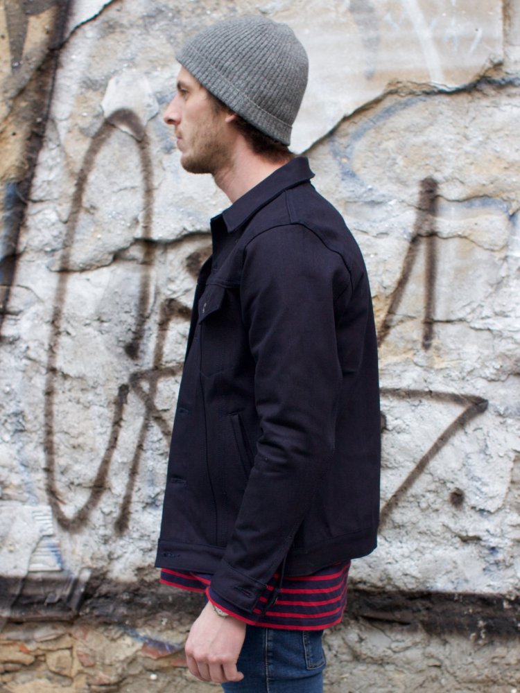 3sixteen Type 3s Denim Jacket Shadow Selvedge