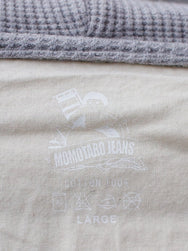 Momotaro ST131 Sweat Zip Up Hoodie Grey