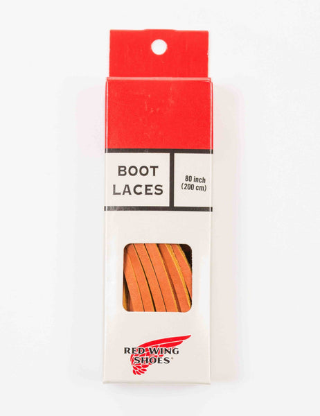 Red Wing 80" Leather Laces / Tan (97149)