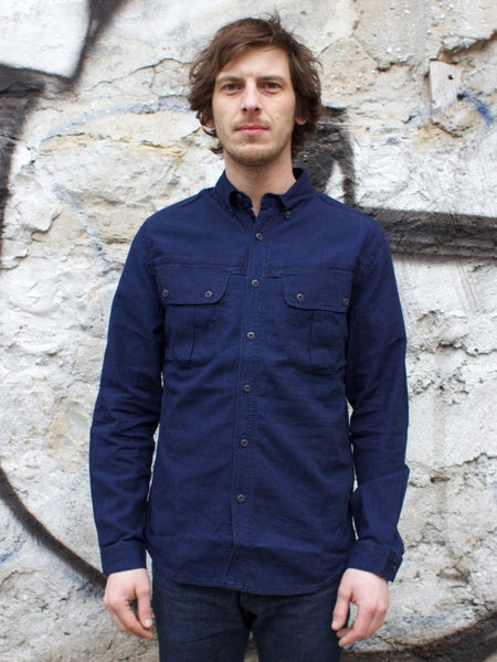 Barbour x White Mountaineering Indigo Peak Shirt