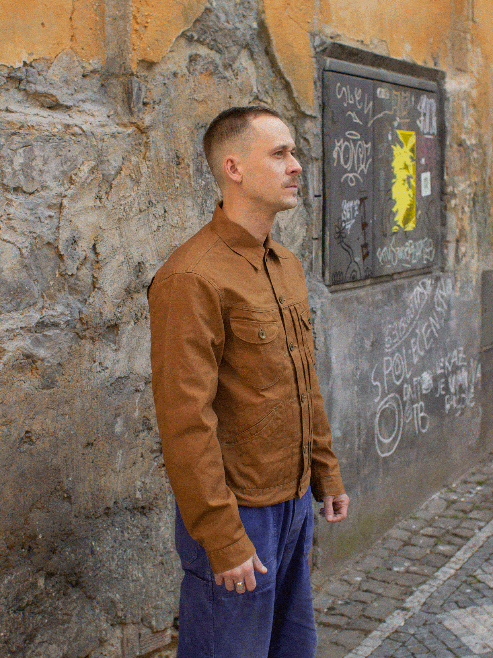 Stevenson Overall Stockman Jacket- Brown | denimheads.cz Stevenson Overall Stockman Jacket- Brown | denimheads.cz